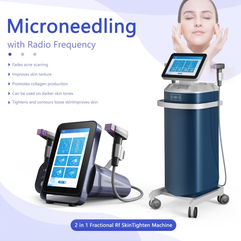 M8 RF Crystallite Microneedling Machine (Fractional RF Skin Tightening System)